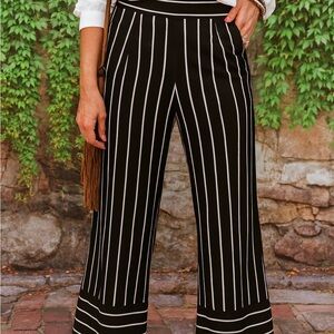 BB DAKOTA BY STEVE MADDEN Striped Wide Leg Pants, 2